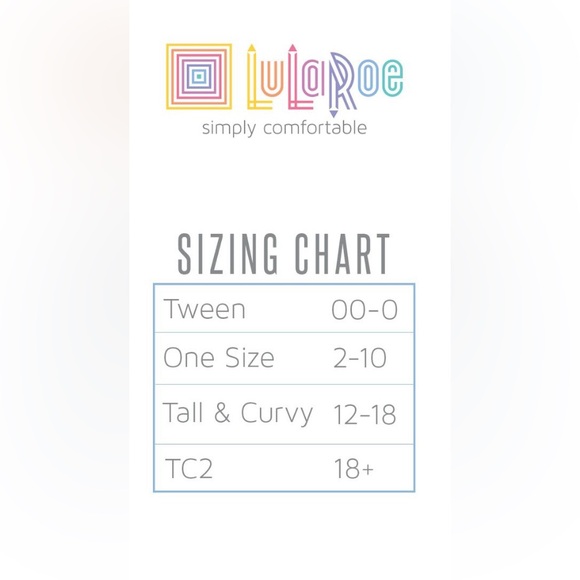 LulaRoe Leggings Tween - Picture 10 of 10